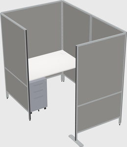 Small private panel system