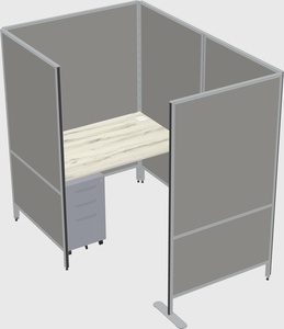Small private panel system