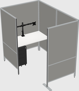 Small private panel system