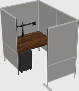 Small private panel system