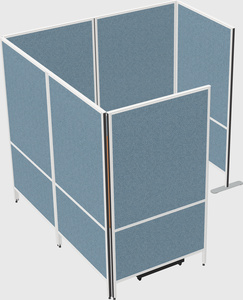 Flexible panel system with privacy