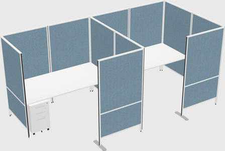 Flexible panel system with privacy