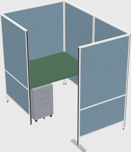 Small private panel system