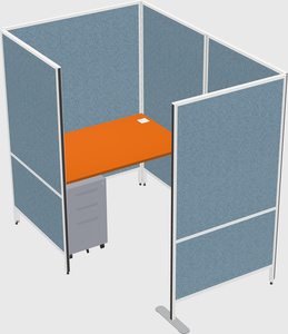Small private panel system