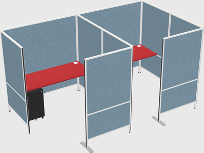 Flexible panel system with privacy
