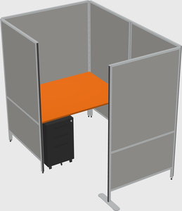 Small private panel system