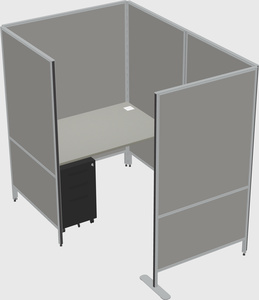 Small private panel system