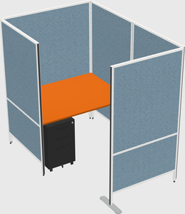Small private panel system