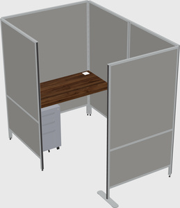 Small private panel system