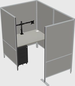 Small private panel system