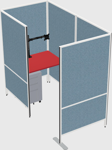 Small private panel system