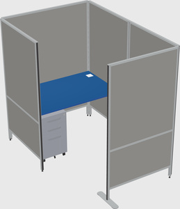 Small private panel system