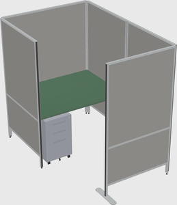 Small private panel system
