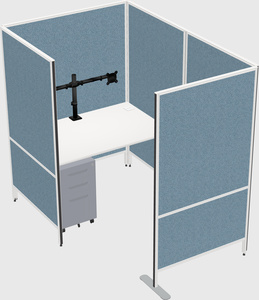 Small private panel system