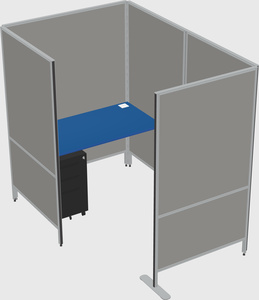 Small private panel system