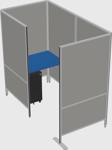 Small private panel system