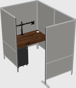 Small private panel system