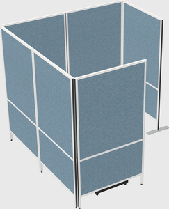 Flexible panel system with privacy