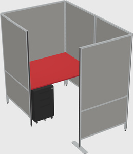 Small private panel system