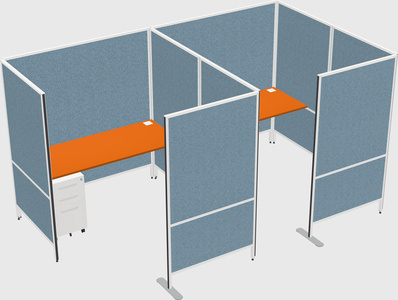 Flexible panel system with privacy