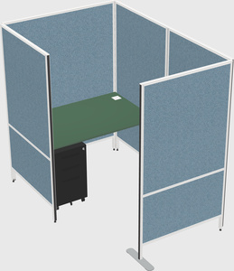Small private panel system