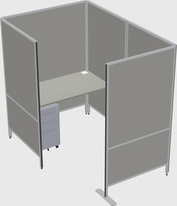 Small private panel system