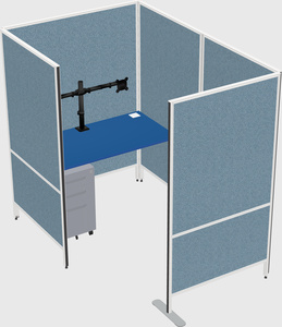 Small private panel system