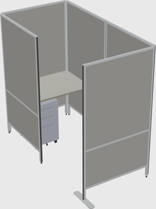 Small private panel system