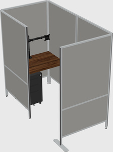 Small private panel system