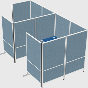 Flexible panel system with privacy