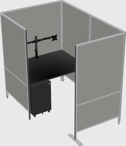 Petit système de panneaux privés