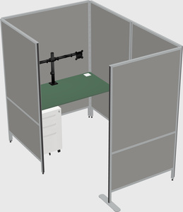 Small private panel system