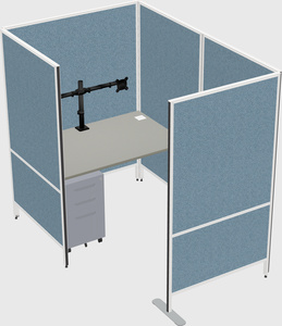 Small private panel system