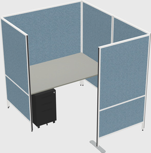 Flexible panel system with privacy