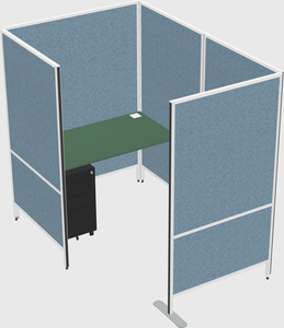 Small private panel system