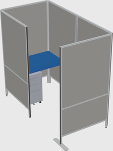 Small private panel system