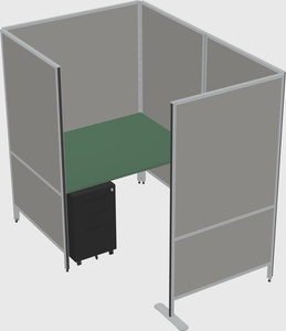 Small private panel system