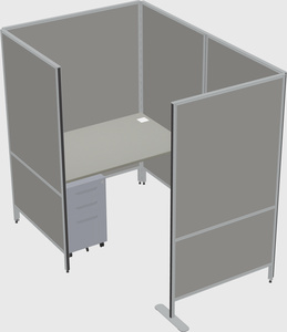 Small private panel system
