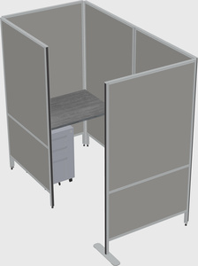 Small private panel system