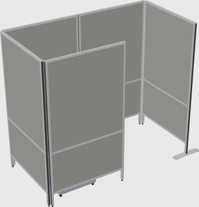 Small private panel system