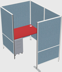 Small private panel system