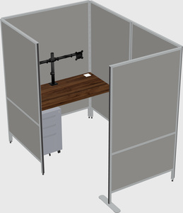 Small private panel system