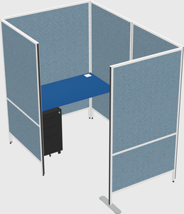 Small private panel system