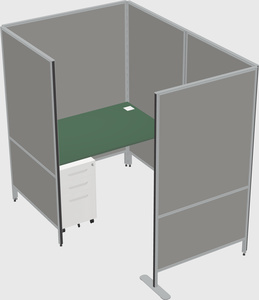 Small private panel system