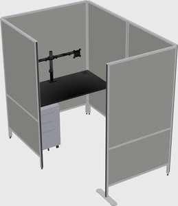 Small private panel system