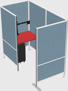 Small private panel system