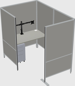 Small private panel system