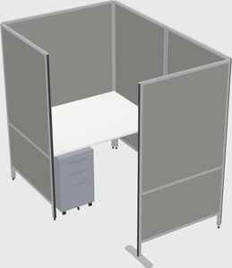 Small private panel system