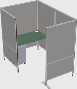 Small private panel system