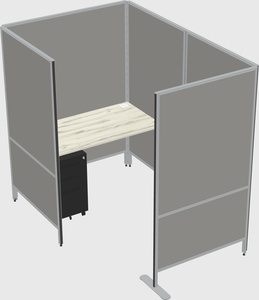 Small private panel system